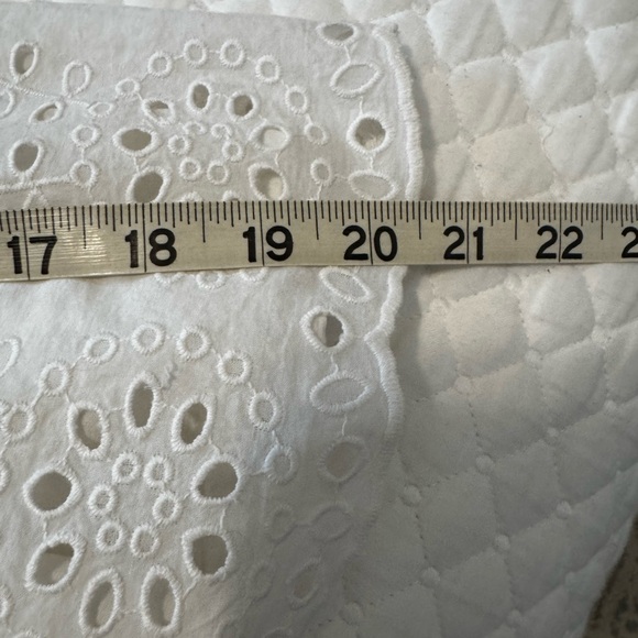 Eyelet White Embroidered Dress - Picture 8 of 8